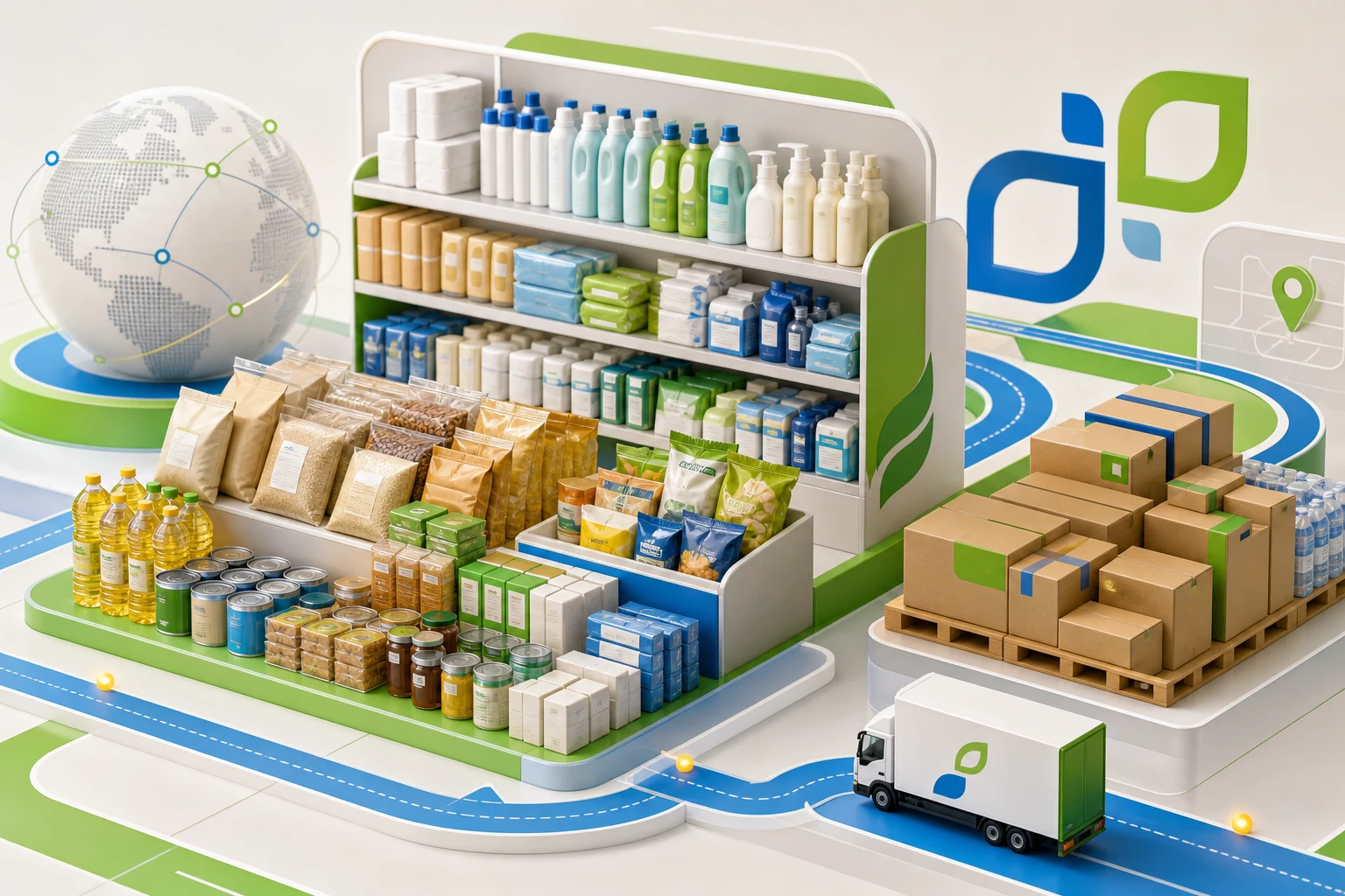 Supradi Global brand image for FMCG and Consumer Goods