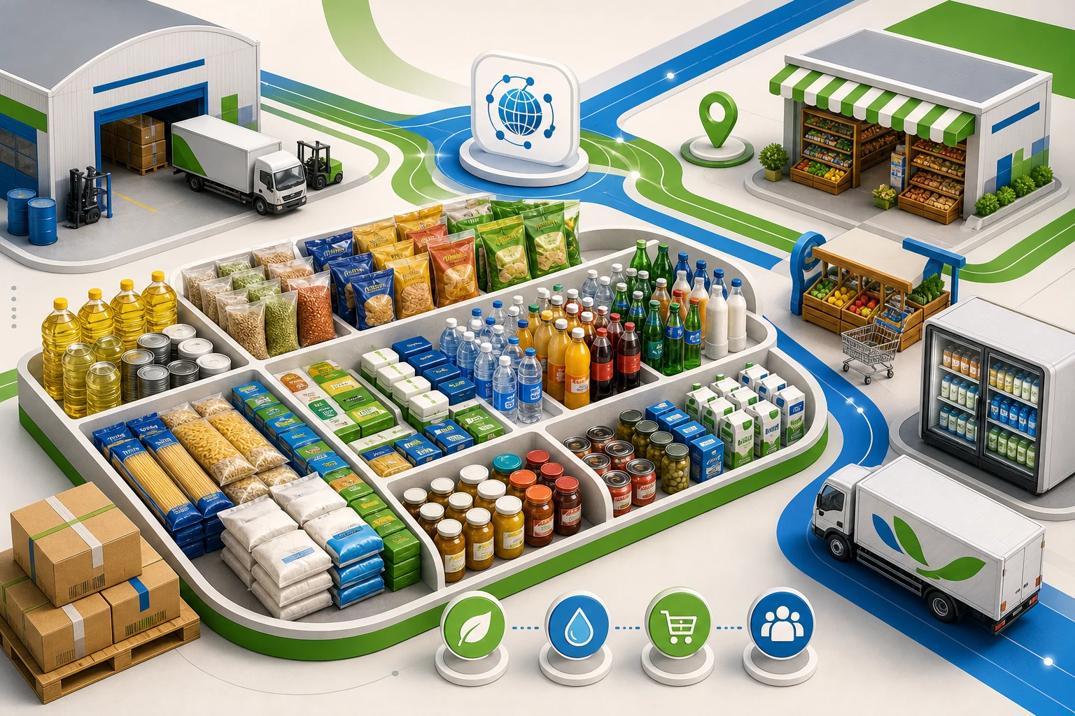 Supradi Global brand image for Food and Beverages